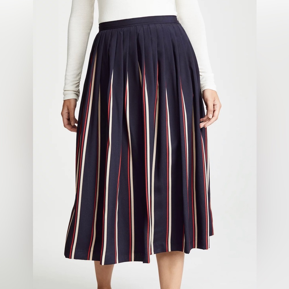 Club Monaco - Beautiful Striped Midi Skirt - NWOT